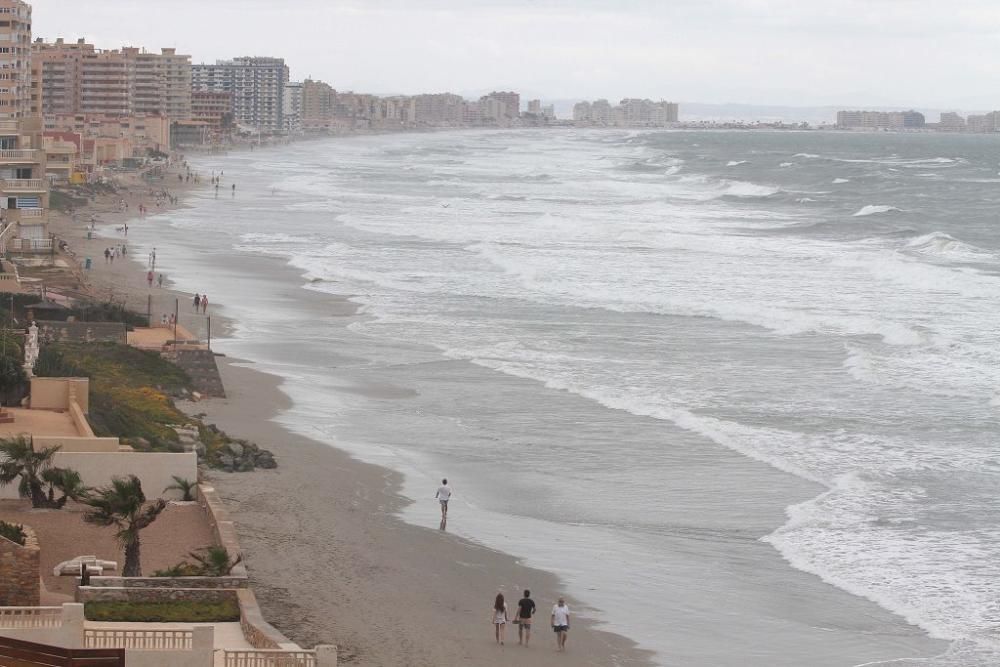 Temporal en Cabo de Palos y La Manga