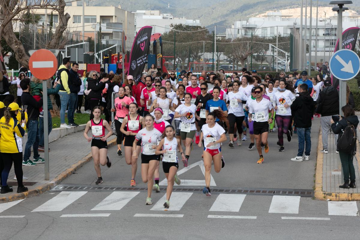 La Cursa de la Dona, celebrada el pasado fin de semana en Eivissa.