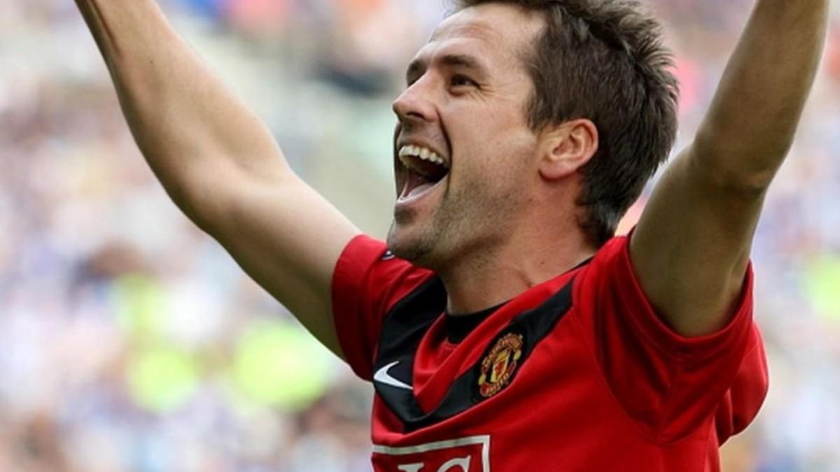 Michael Owen, cuando jugó en el United