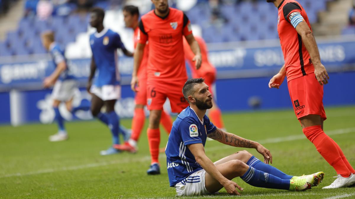 El partido del Oviedo, en imágenes