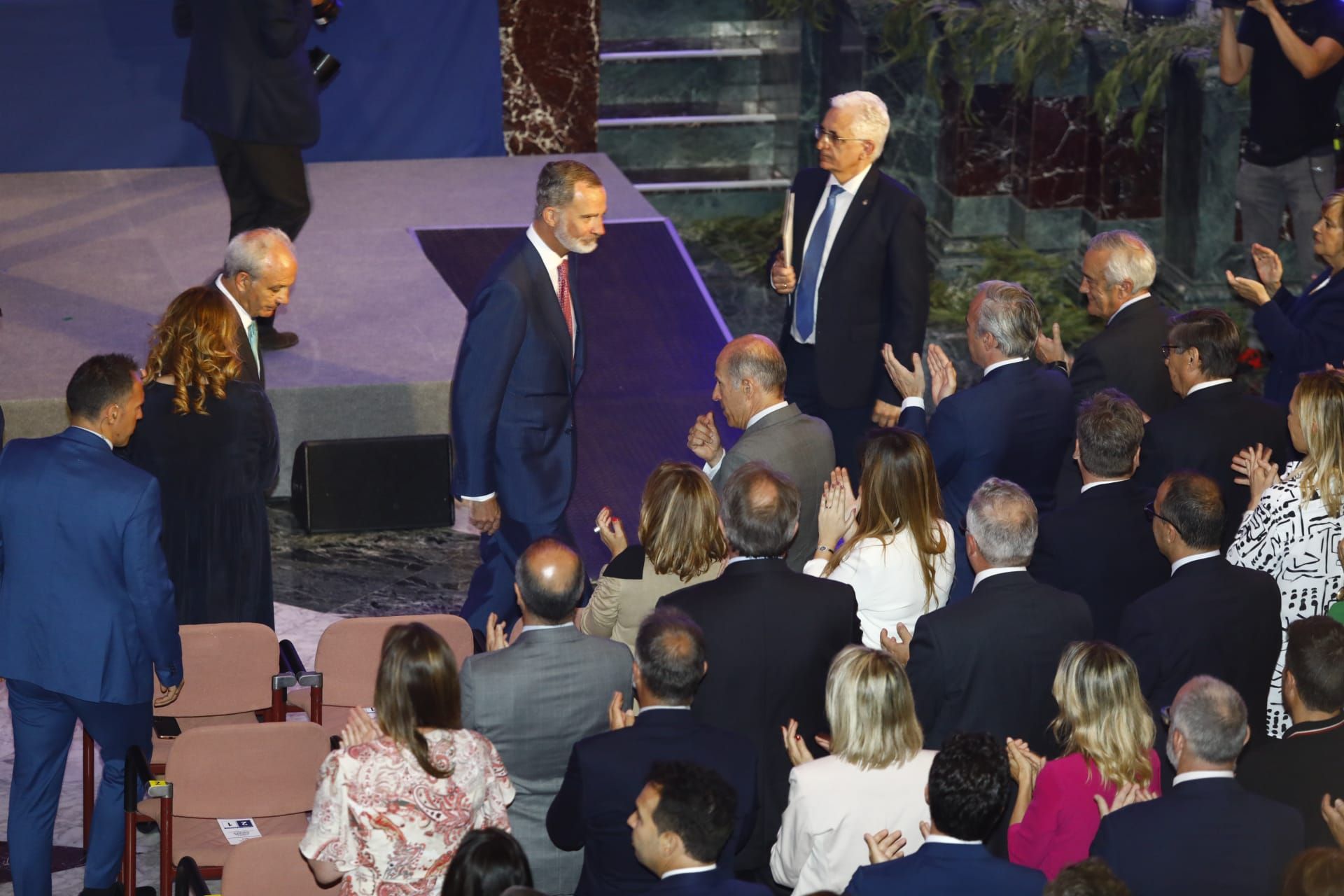 Felipe VI, en el 40 aniversario de CEOE Aragón