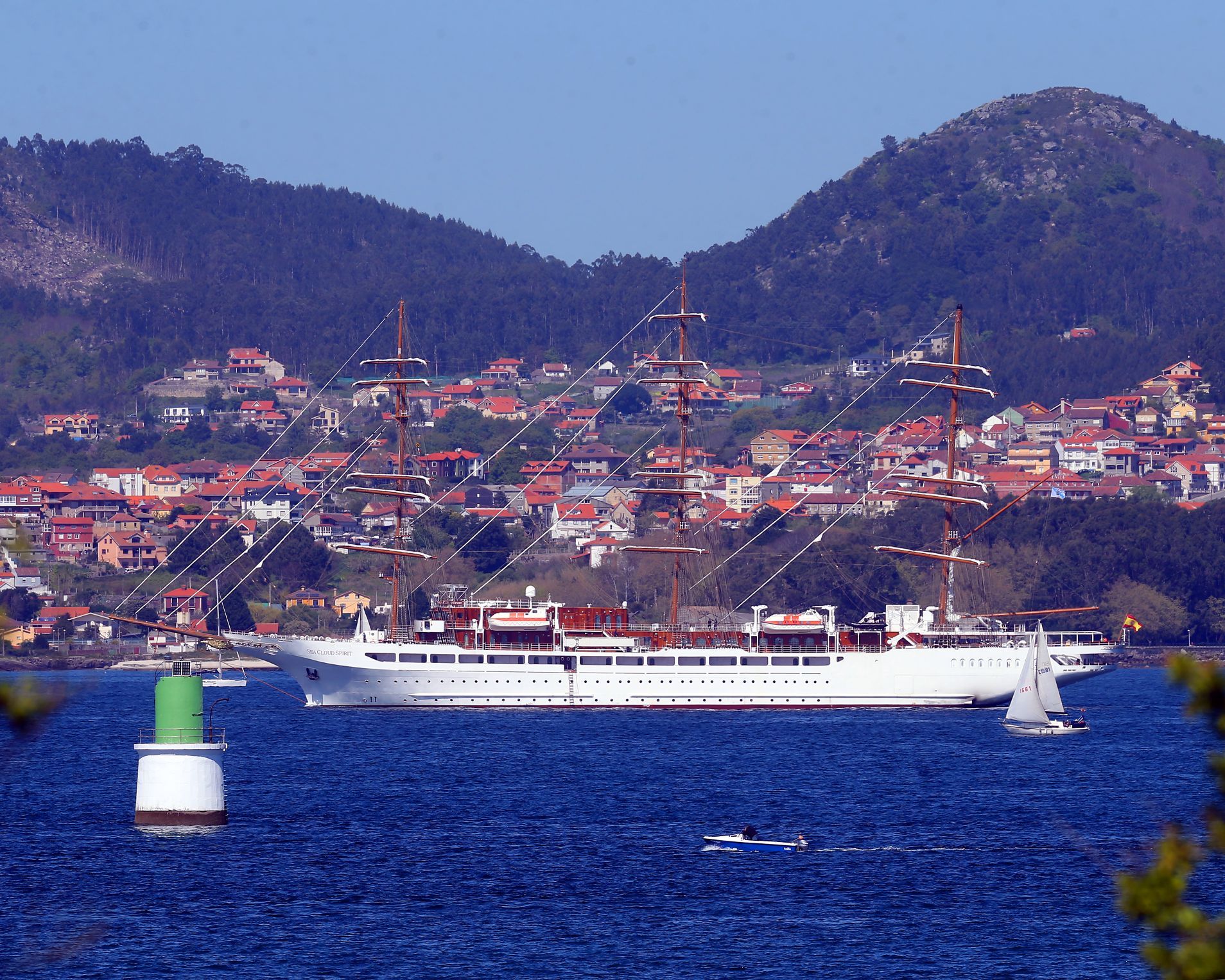 El “Sea Cloud Spirit” inicia su primera singladura