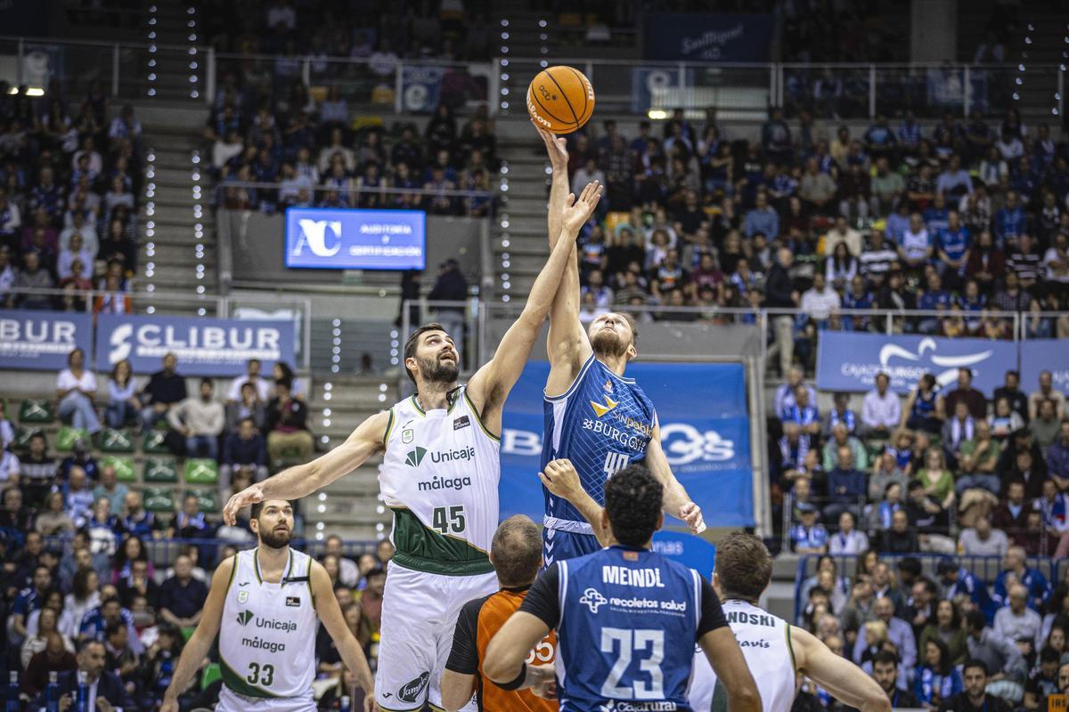 San Pablo Burgos-Unicaja, en imágenes