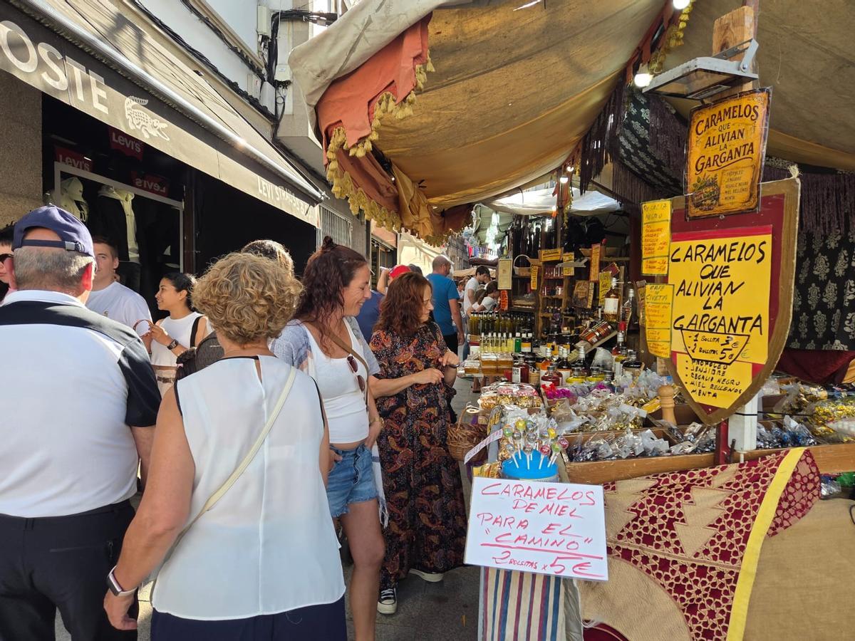 Melide vive uno de los fines de semana más animados de la temporada estival.