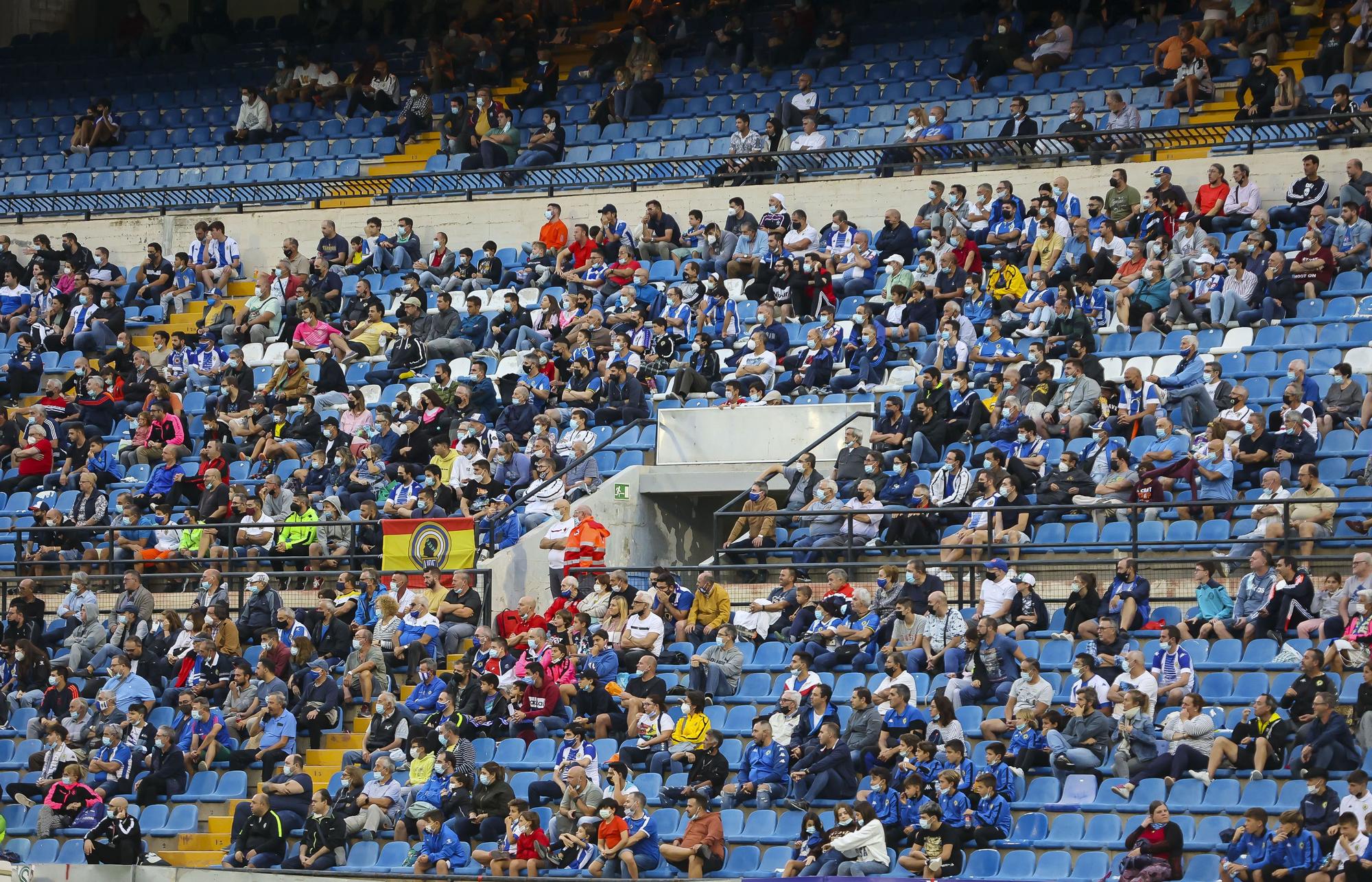 El Rico Pérez se harta del equipo: así se vivió en el estadio el Hércules - Atlético Levante