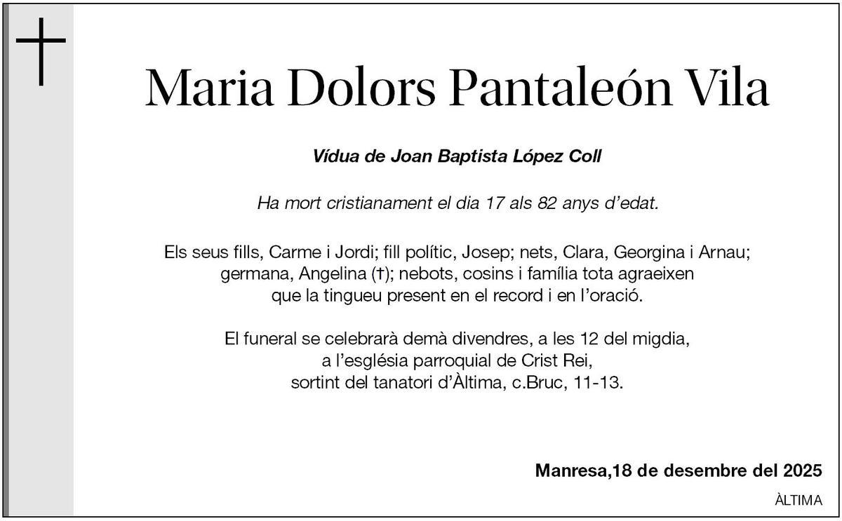 Maria Dolors Pantaleón Vila