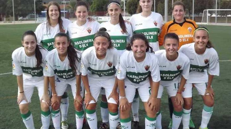 Un once inicial del Elche femenino