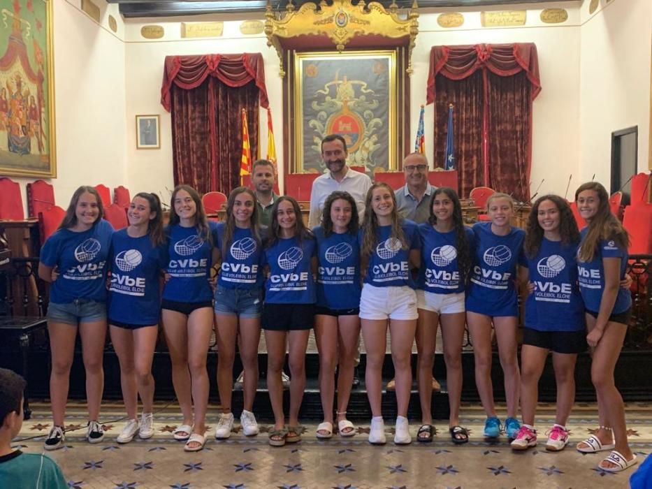 CV Granadas de Elche, campeón de España de voley