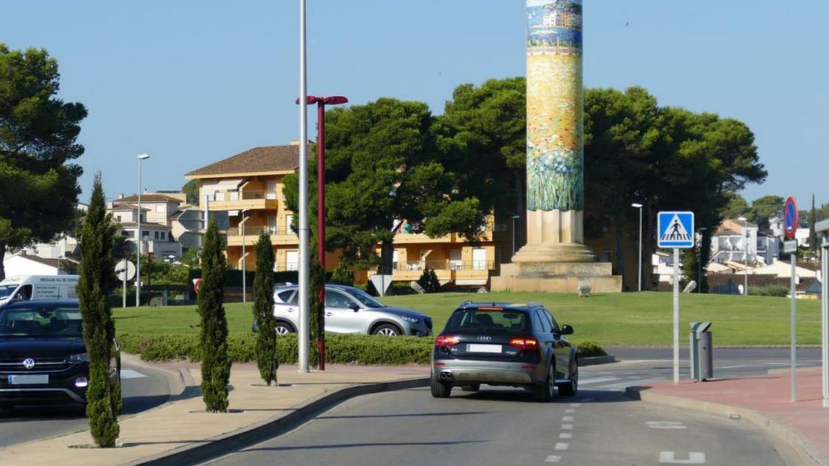 Un dels punts on s'instal·laran les càmeres de vigilància.