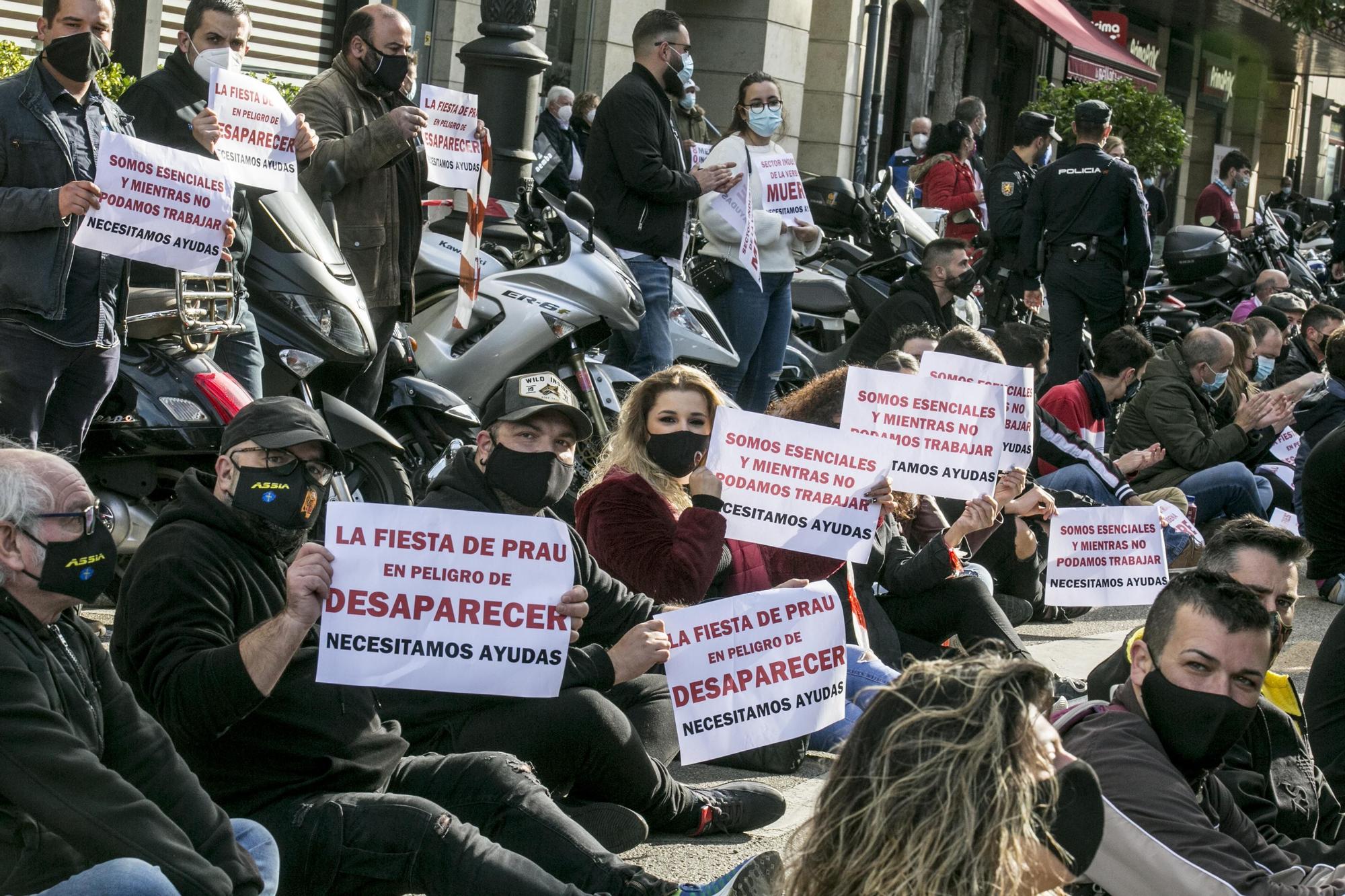 Orquestas y técnicos de espectáculos, en el filo de la ruina