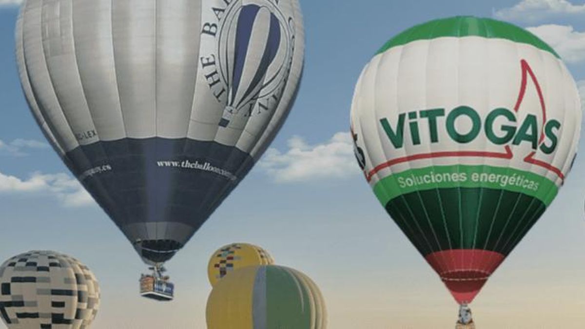 Globos aerostáticos durante una pasada edición del festival en Aranjuez.