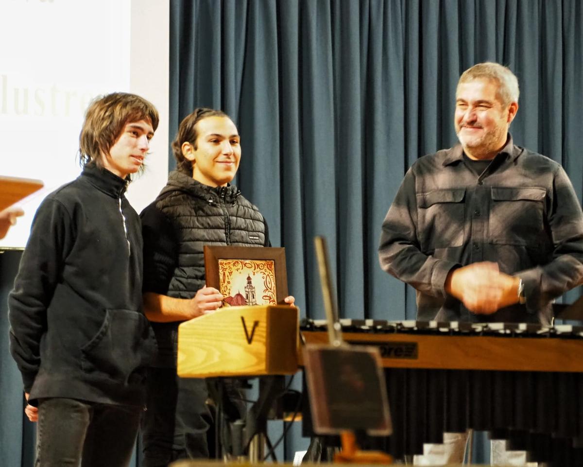 Reconocimiento al  Conservatori de Xàtiva.