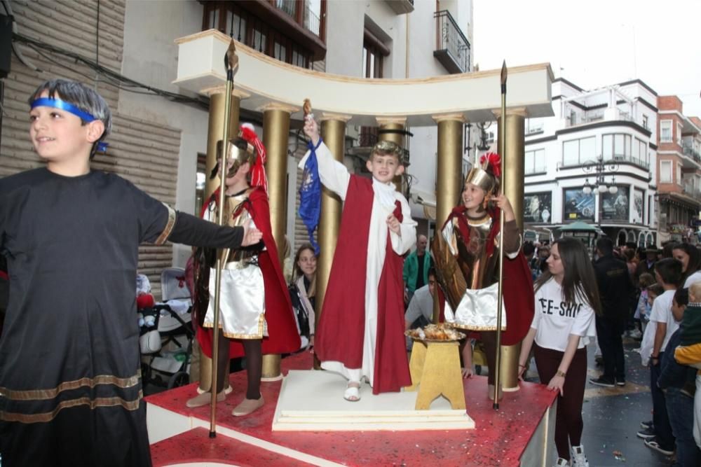 Procesión de papel en Lorca