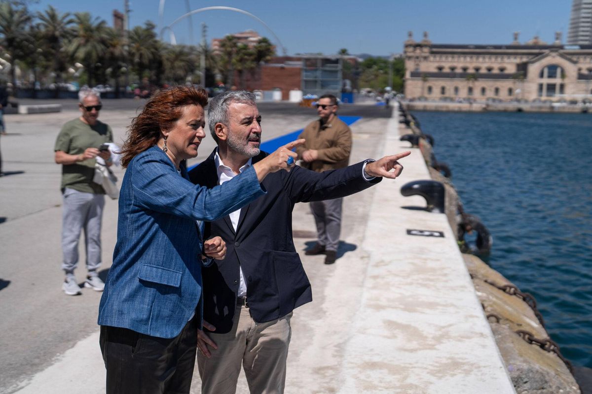 BARCELONA 16/05/2025 Barcelona. Inauguración al publico el muelle de Barcelona Nord. Asistira el president del Port de Barcelona, José Alberto Carbonell; lalcalde de Barcelona, Jaume Collboni; i el director de Port Vell, David Pino. FOTO de ZOWY VOETEN