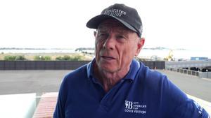 El consejero delegado de America's Cup Event (ACE), Grant Dalton, valora el impacto económico generado por la Copa América de vela de Barcelona