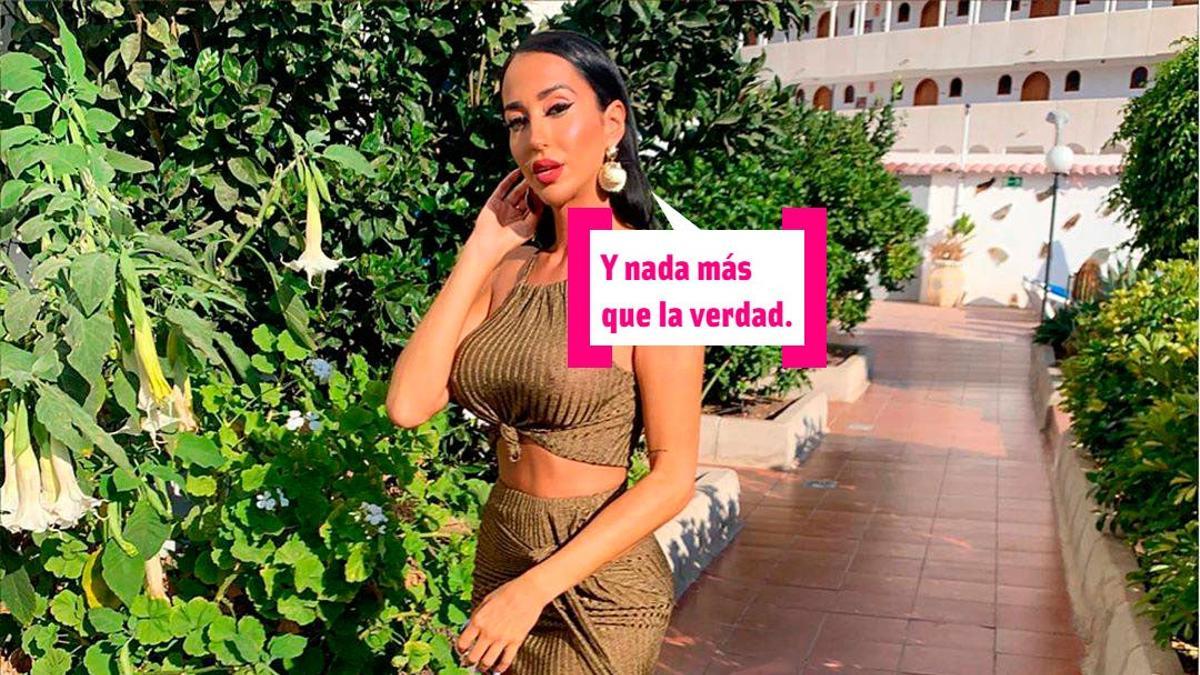 Aurah Ruiz posa para Instagram con look en tonos de marrón