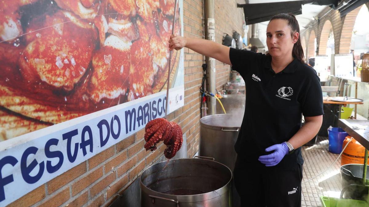 El pulpo volvió a ser el plato estrella.