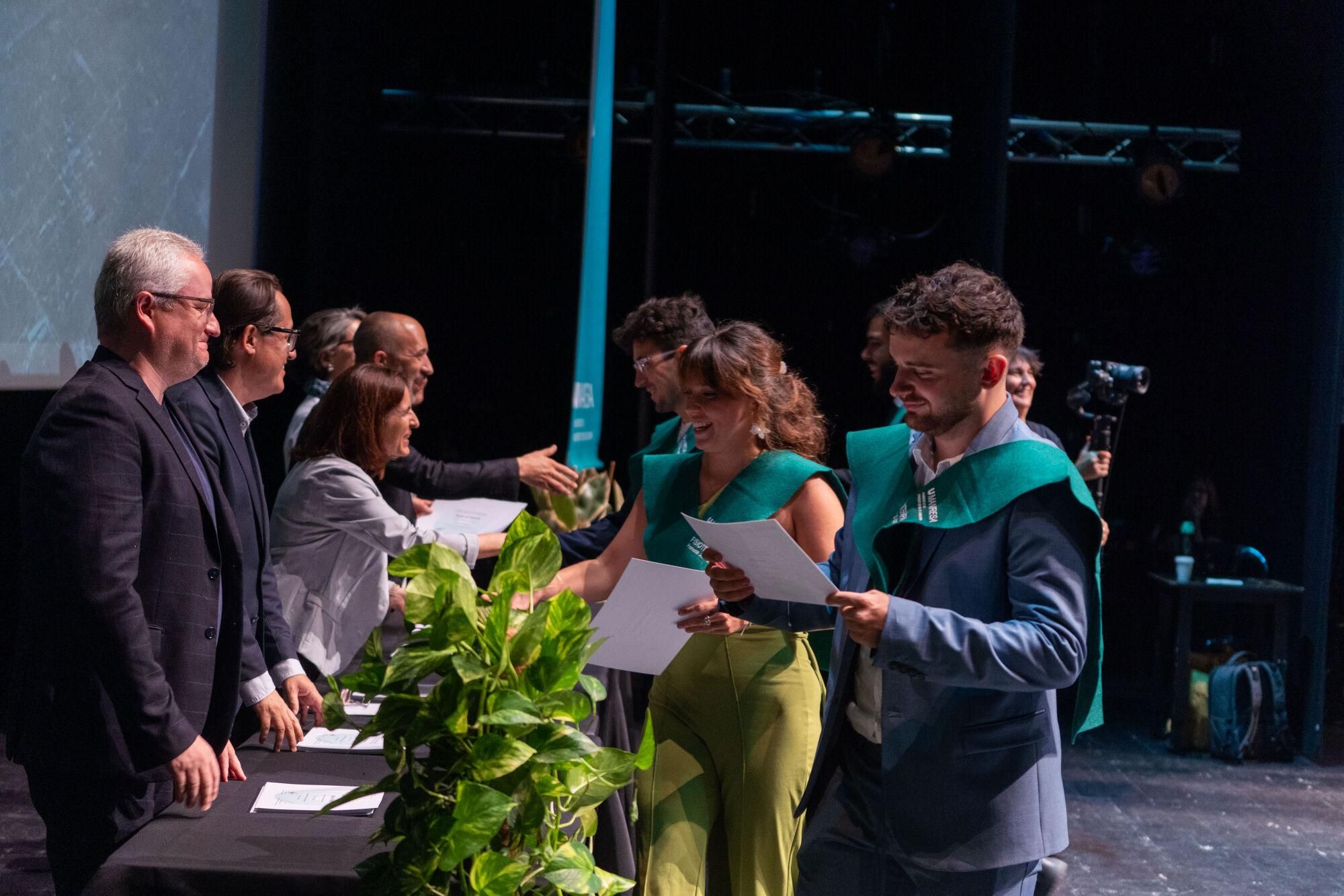 Acte de graduació del grau de Fisioteràpia de la UManresa