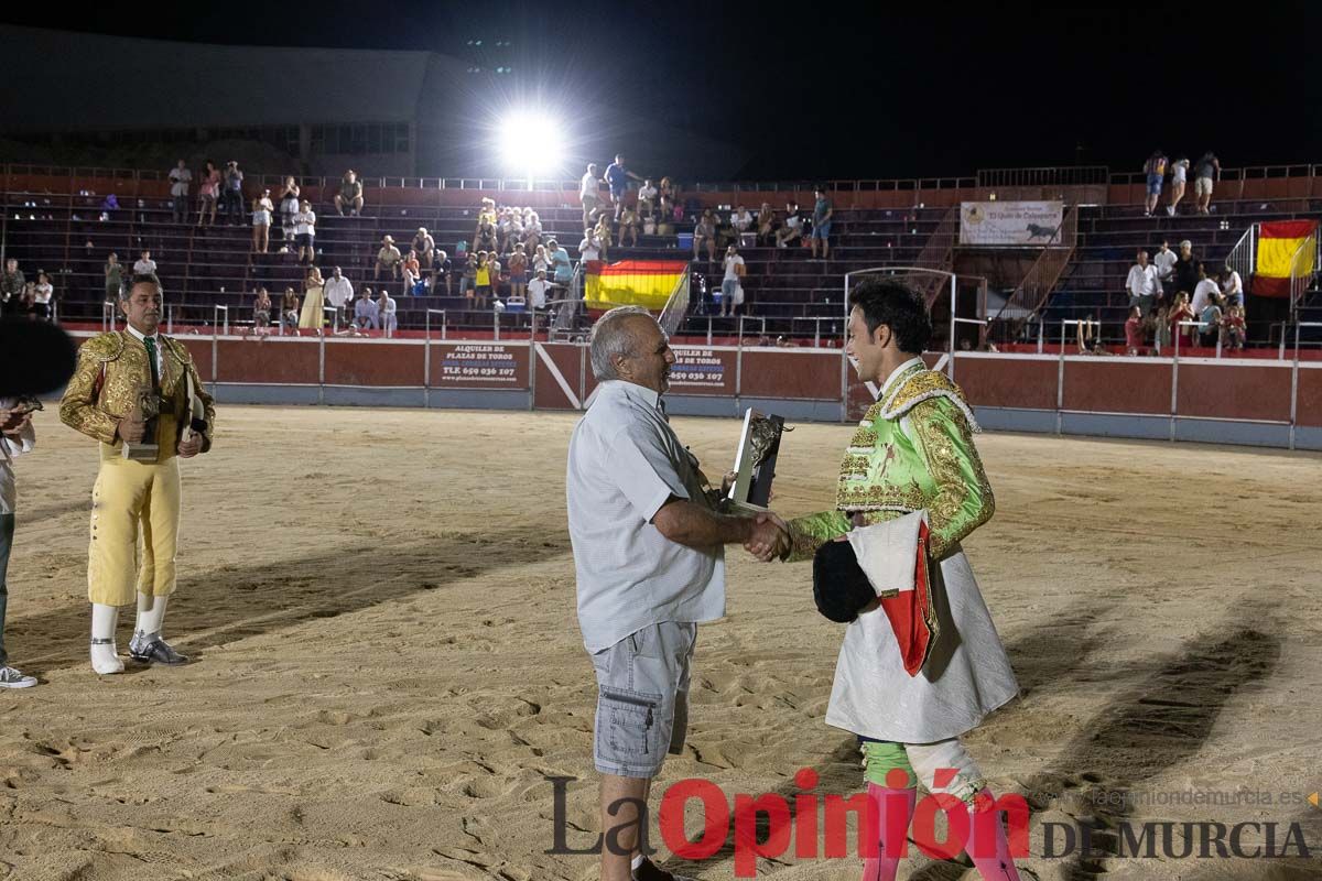 Corrida mixta de los Santos en Calasparra (Andy Cartagena, El Fandi y Filiberto)