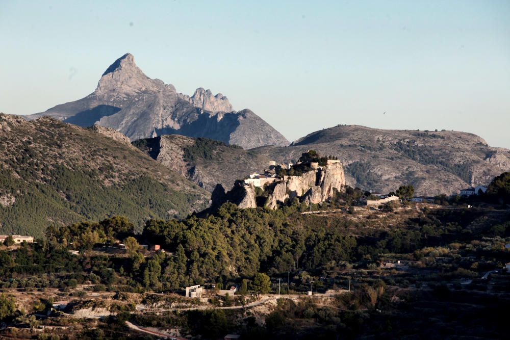 Vistas del Valle de Guadalest