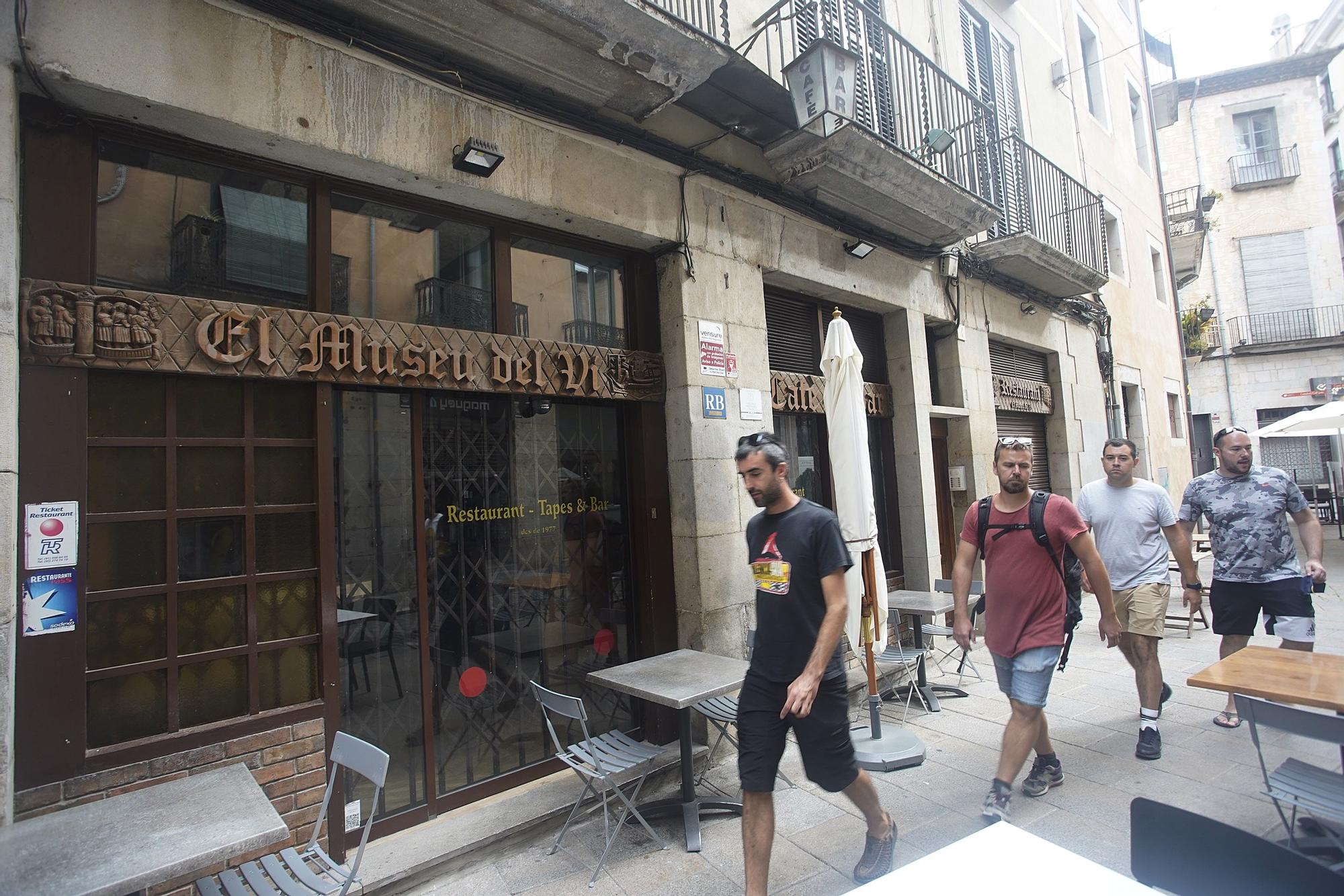 L'històric restaurant gironó El Museu del Vi, tancat