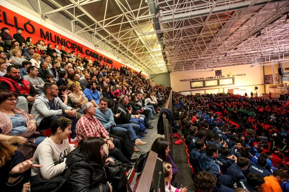 170 equipos premiados en la Gala del Fútbol Base Provincial en La Nucía