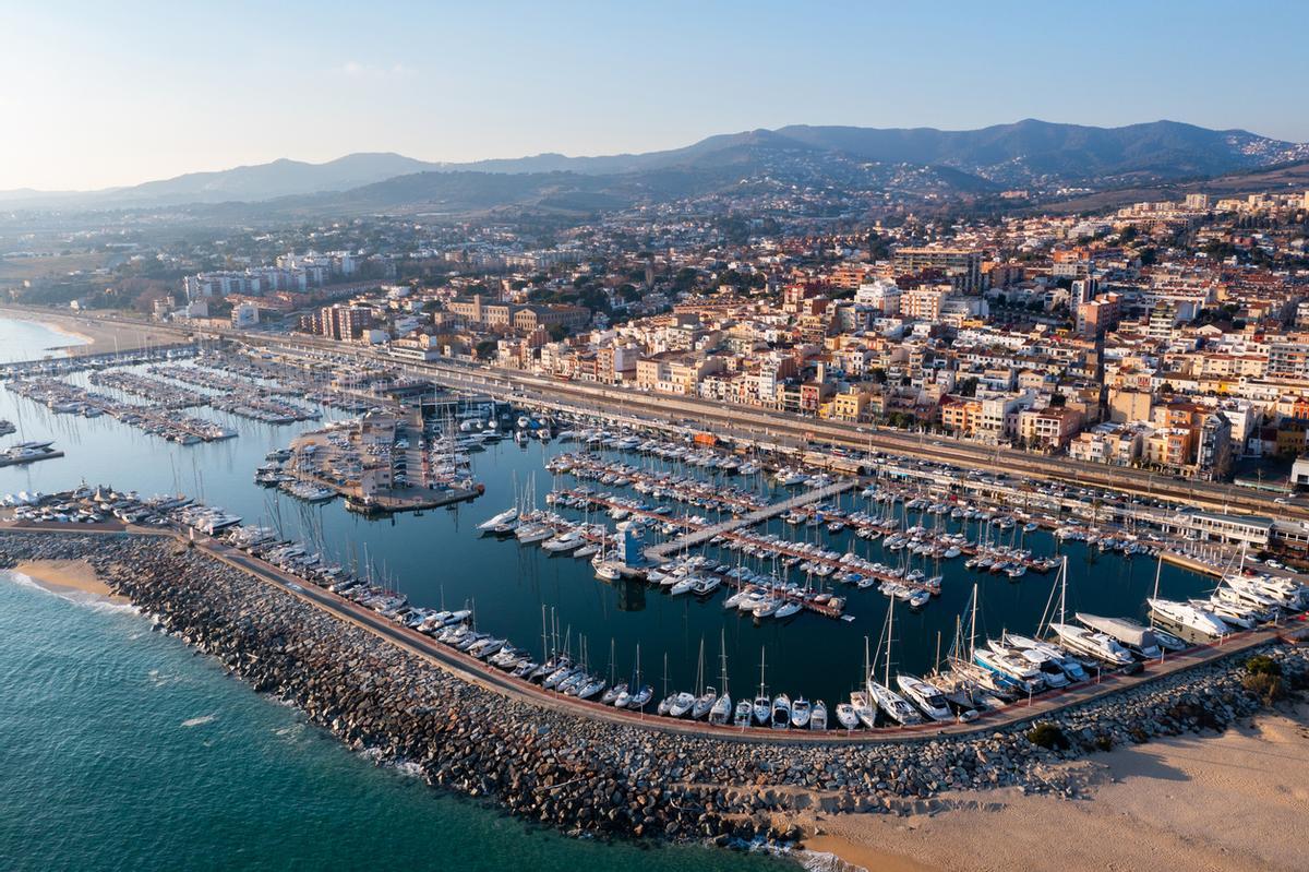 Puerto de El Masnou, Cataluña
