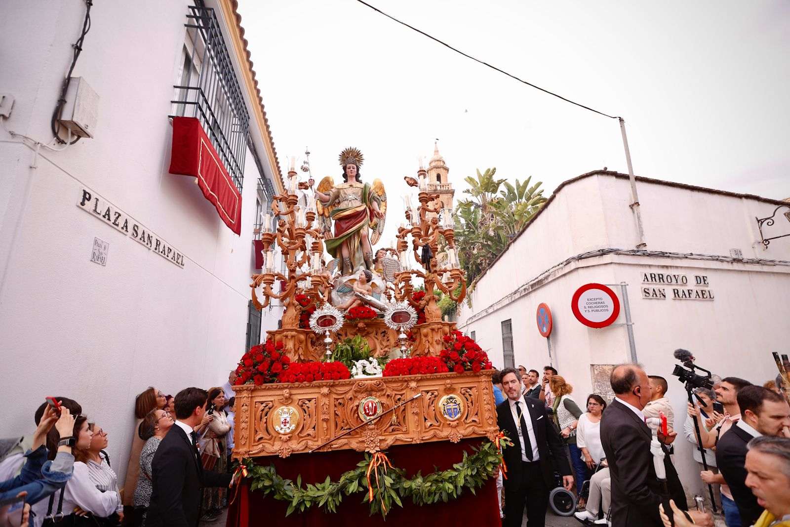 La procesión de San Rafael, en imágenes