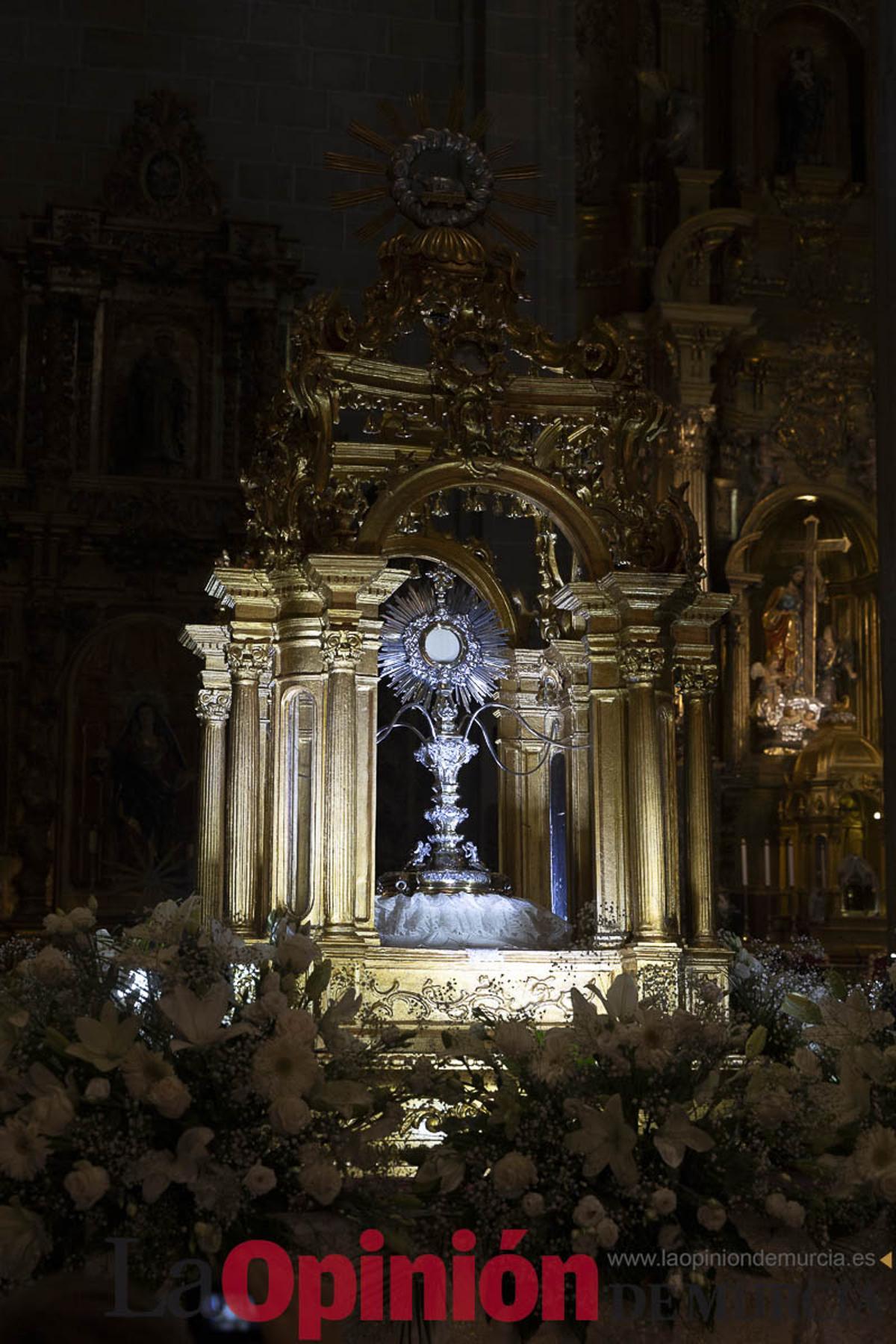 El Corpus procesiona por las calles de Caravaca El Corpus procesiona por las calles de Caravaca