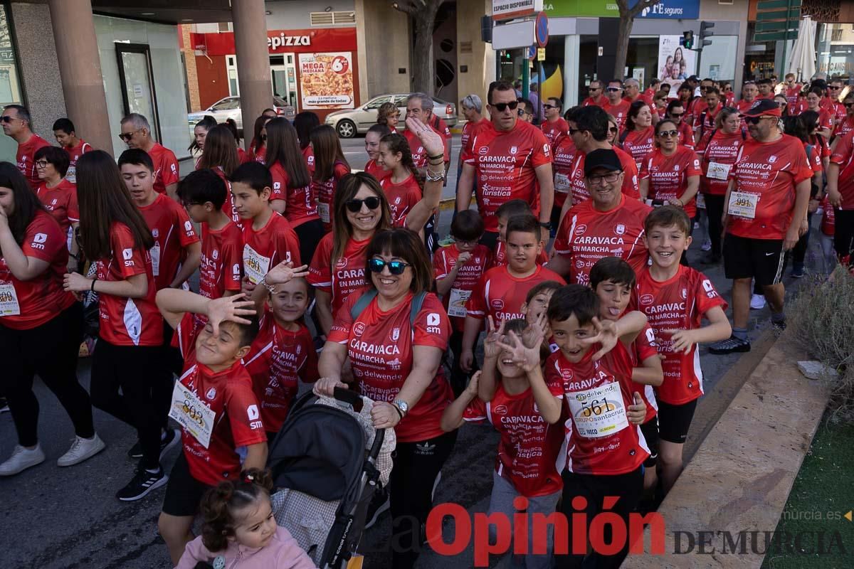Marcha de la ONG Delwende en Caravaca