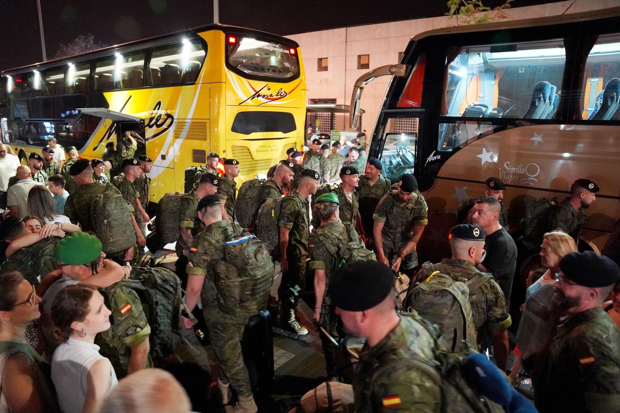 Más de 200 militares de la BRI X parten a Letonia