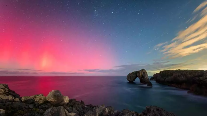 Marzo, un buen mes para ver auroras boreales en Asturias: la guía con consejos y los mejores enclaves