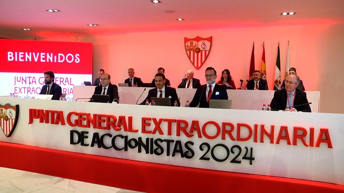 Junta general de accionistas del Sevilla FC