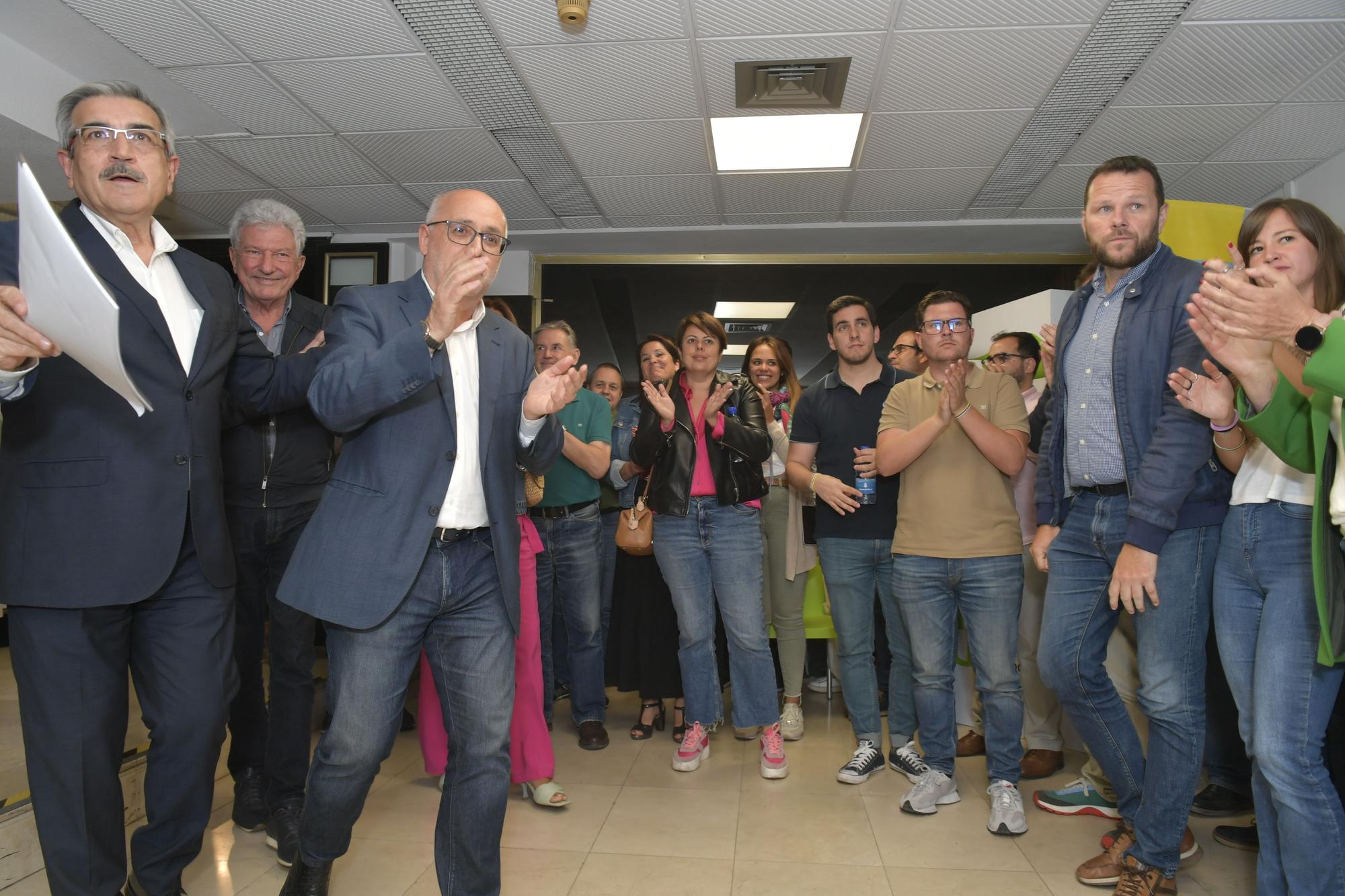 Noche electoral con Nueva Canarias