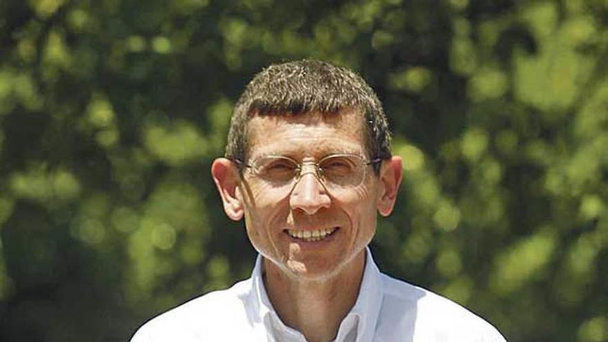 Benjamín Fernández García, en la Facultad de Medicina.