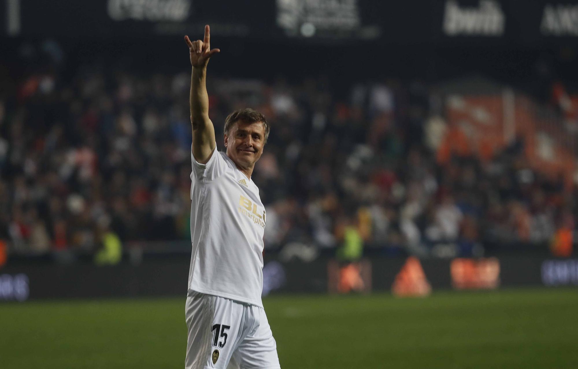 Tres años del partido de Leyendas del Valencia CF