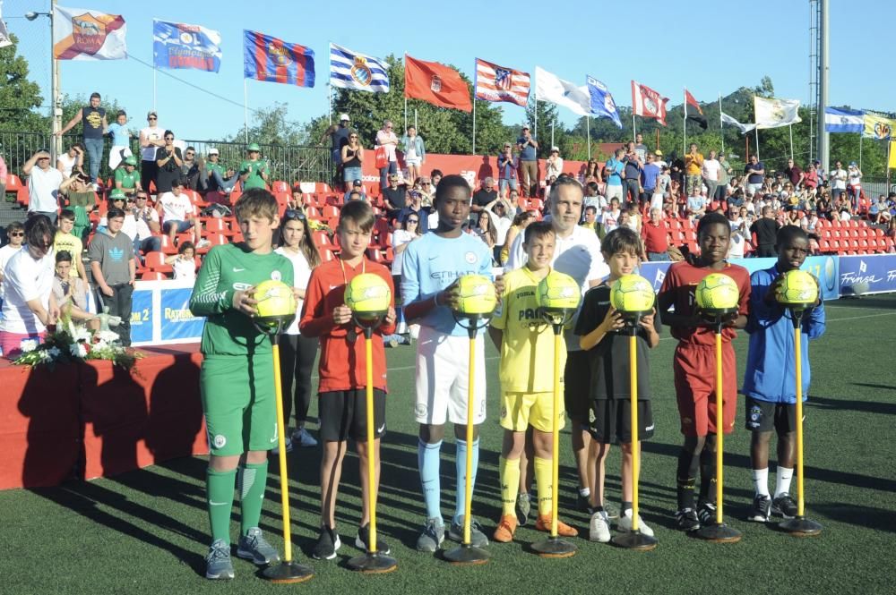 Los jóvenes del Submarino Amarillo doblegaron en la final a la Roma, que debutaba en el torneo.