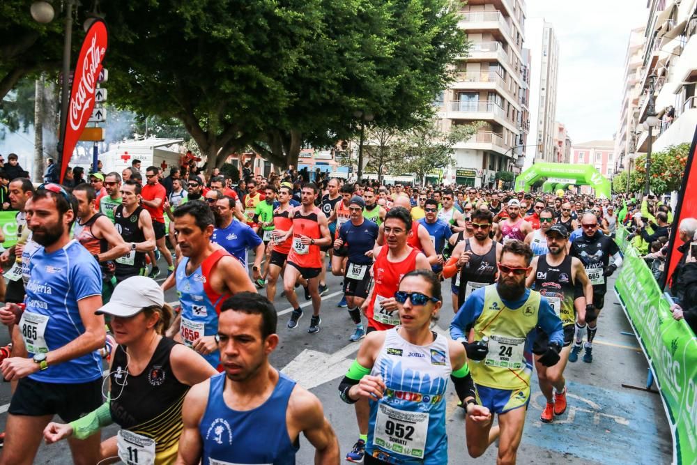 Ahouchar y Benali se adjudican la Media Maratón con autoridad. Por primera vez era valedera para el Autonómico