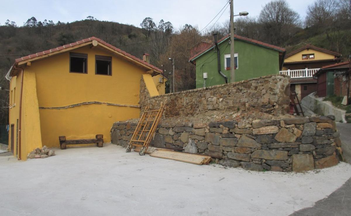 El estado en el que quedó la zona de Les Llaviades.