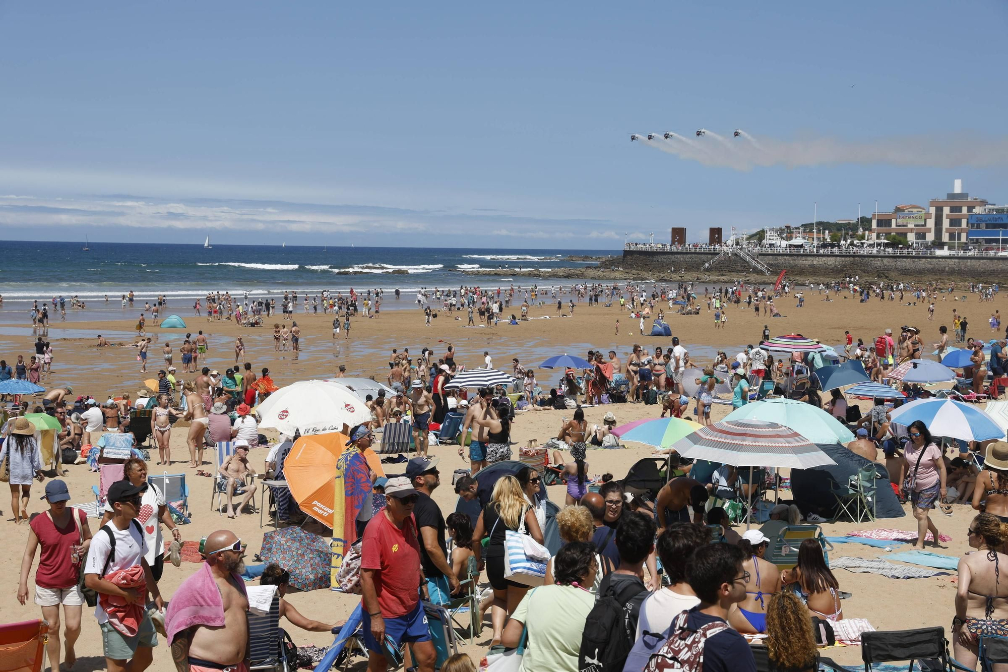 El espectacular y multitudinario Festival Aéreo de Gijón, en imágenes