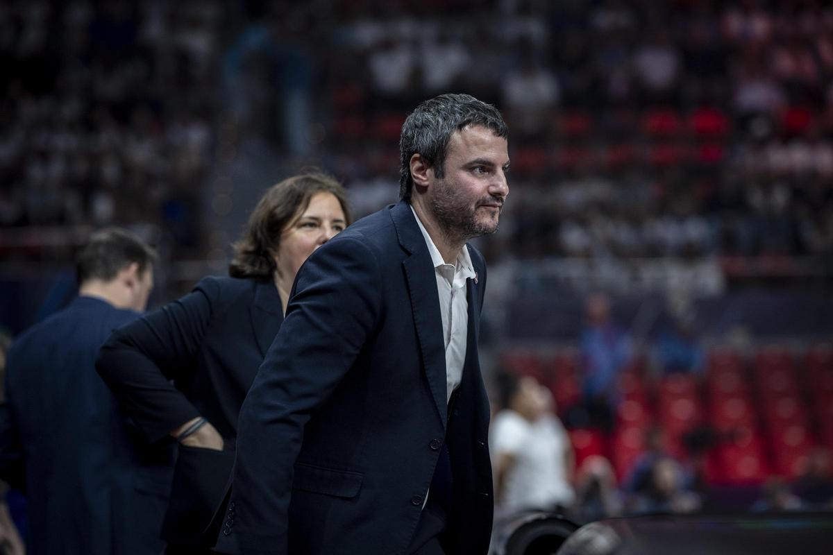 Carlos Cantero, durante el partido frente al Landes de la Final Six.