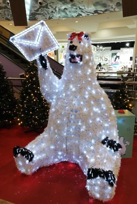 Decoración de Navidad del Centro Comercial Meridiano