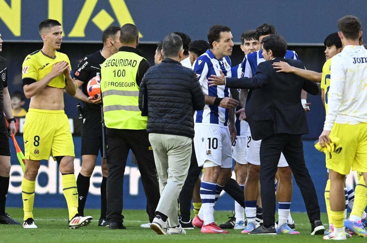 La Real Sociedad sacó un empate 3-3 ante el Villarreal en La Cerámica con polémica final.