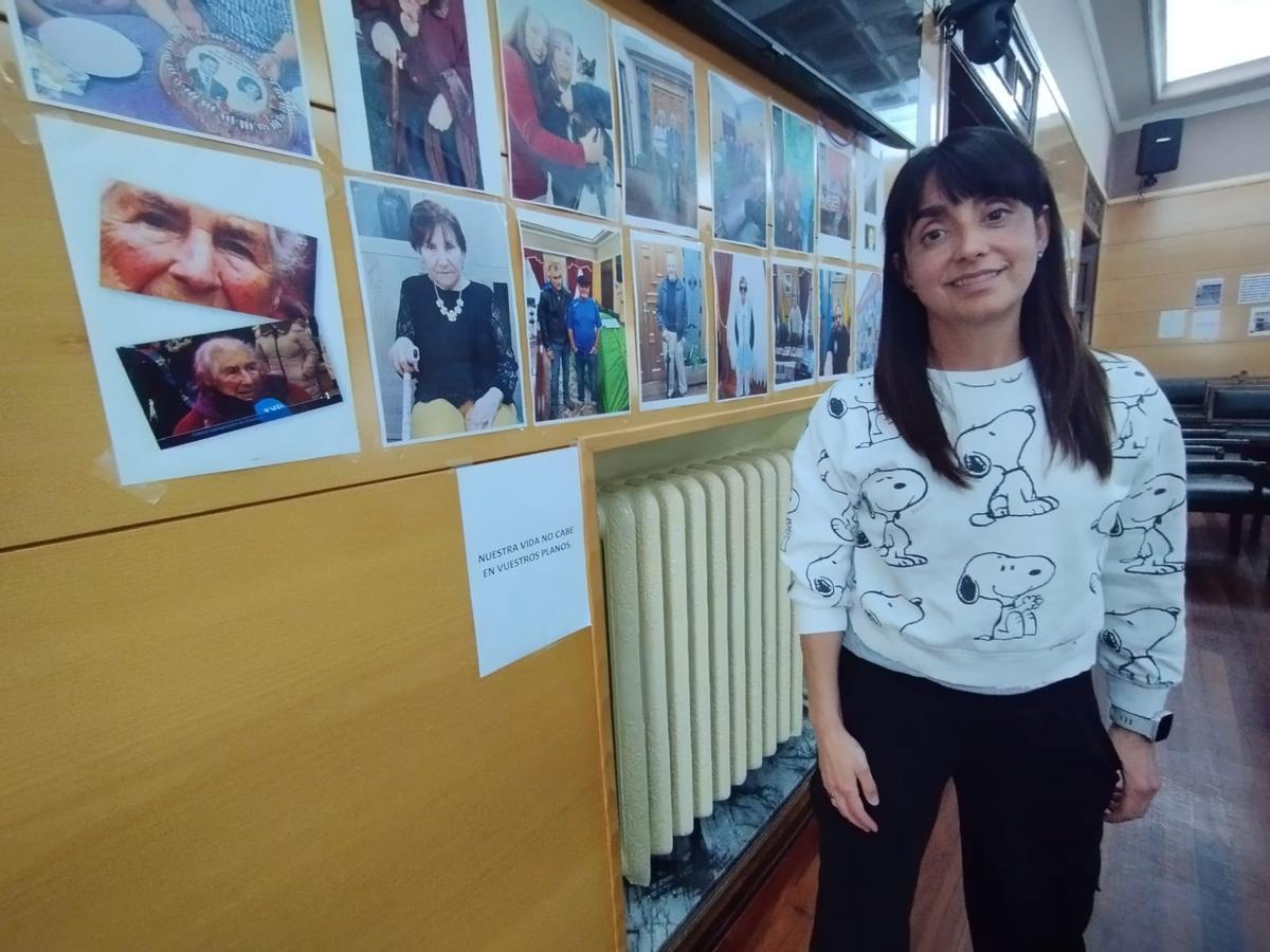 Núñez, en el salón de plenos.