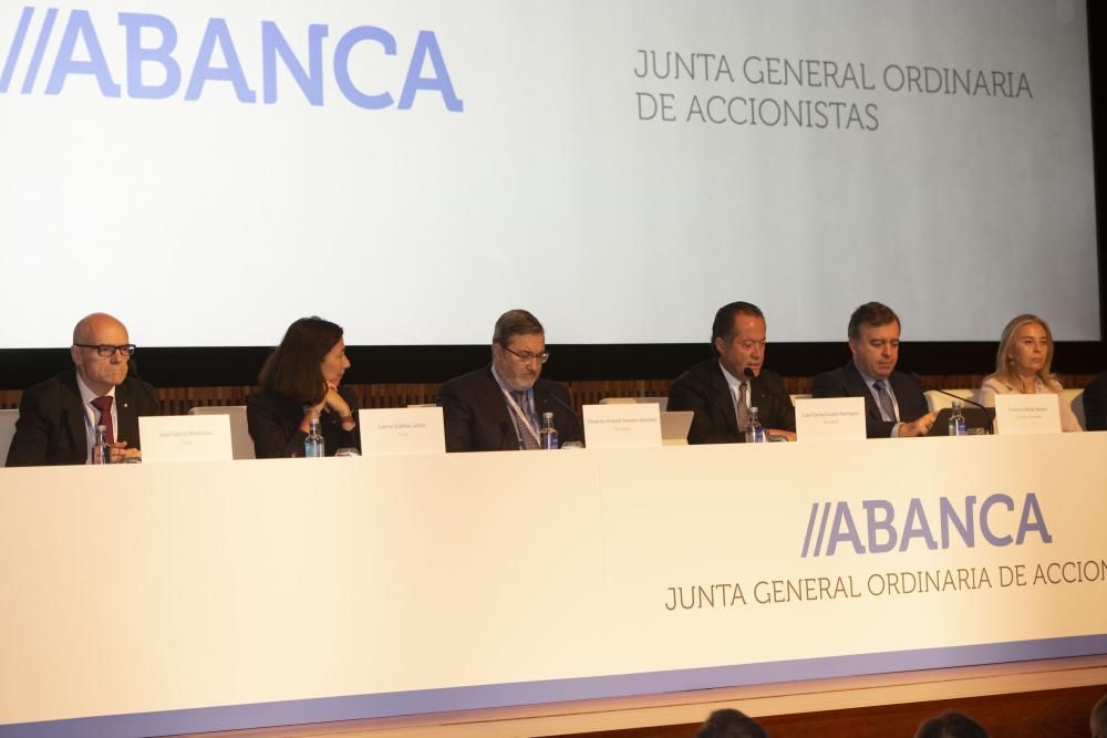 Junta de accionistas de Abanca en A Coruña