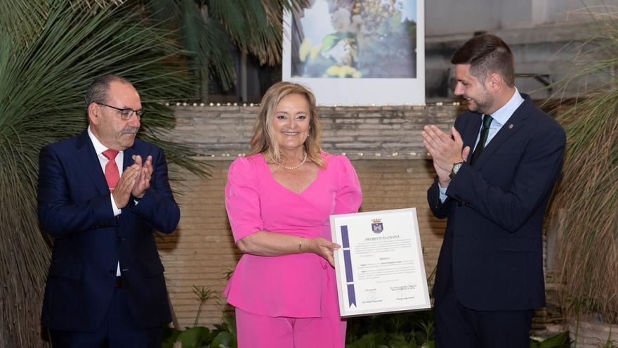 Gloria Fernández acepta ser la madrina de la Semana Santa de Gandia