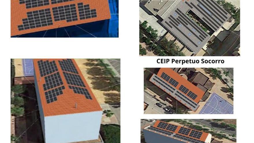 Aspe licita un proyecto de 250.000€ para instalar paneles fotovoltaicos en tres colegios