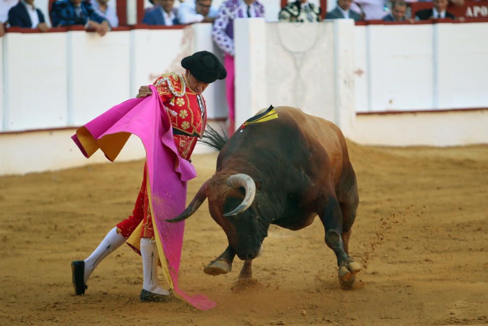 Las imágenes de la corrida picassiana en La Malagueta.