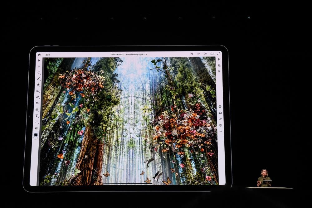 Apple Holds Launch Event In Brooklyn