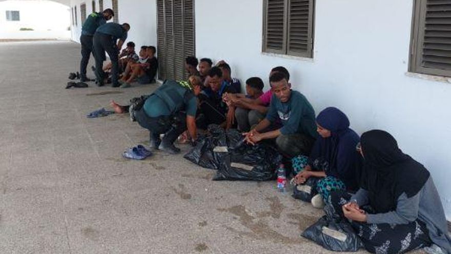 Localizados 39 migrantes llegados en dos pateras a Formentera